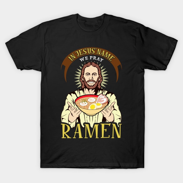 Ramen Lover Humor T-Shirt by KsuAnn